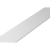 Gocciolatoio balcone in alluminio smerigliato 0,7x3,8x250 cm