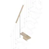 Gradino scala Evora larghezza 61 cm chiara