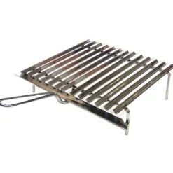 Graticola in acciaio inox SANDRIGARDEN con recupero grassi 50x35 cm