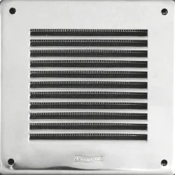Griglia di aerazione in inox 140 mm x 140 mm