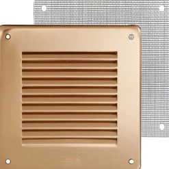 Griglia di aerazione in rame 140 mm x 140 mm