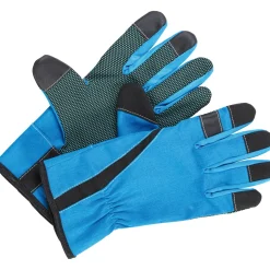 Guanti da giardinaggio antiscivolo e touch screen taglia 9 blu
