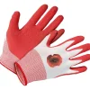 Guanti da giardinaggio LUX-TOOLS lattice rosso taglia 7