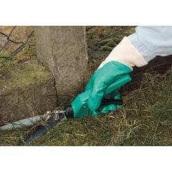 Guanto da giardinaggio LUX-TOOLS nitrile S