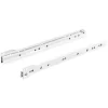 Guida a rulli in acciaio verniciato bianco 350 mm 15kg