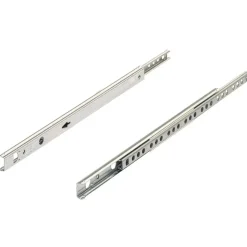 Guida a sfera ad estrazione semplice per cassetti scanalati 17 mm 500 mm