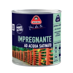 Impregnante per legno ad acqua Boero castagno 0,5 l