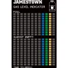 Indicatore di livello del gas Jamestown 10x6,4 cm