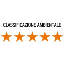 Inserto a legna con presa d`aria esterna F-720-S 5 Ecodesign 6,7 kw