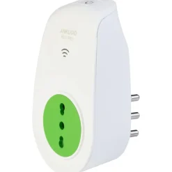 Interruttore Wi-Fi Pro Smart Home con presa bivalente e spina 250 V
