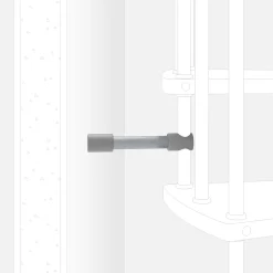 Irrigidimento colonna-parete scala Zenon acciaio