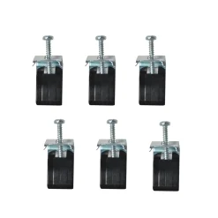 Kit fissaggio per lavelli inox 6 pz