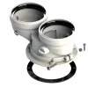 Kit sdoppiatore aspirazione-scarico per caldaie Ferroli Ø 80 mm 23x22x15cm