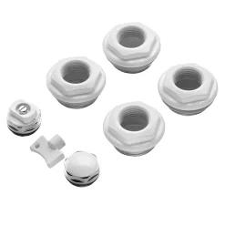 Kit per radiatori multicolonna con valvolina di sfiato da 1/2"