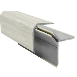 Kit 4 profili angolo esterno 420 quercia bianca 300 cm