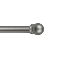 Kit riloga per tende boccia Ø 20-17 mm L 120-210 cm nichel