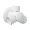 Kit snodo multifuzionale in ABS bianco
