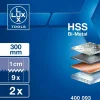 Lama per sega bimetallica LUX-TOOLS Comfort 300 mm 2 pz