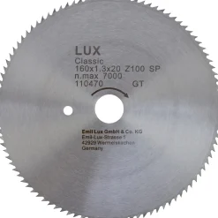 Lama per sega circolare CV Ø 160x20 mm 64 denti