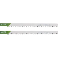 Lame lunghe per seghetto alternativo LUX-TOOLS con codolo a U L 132 mm 2 pz