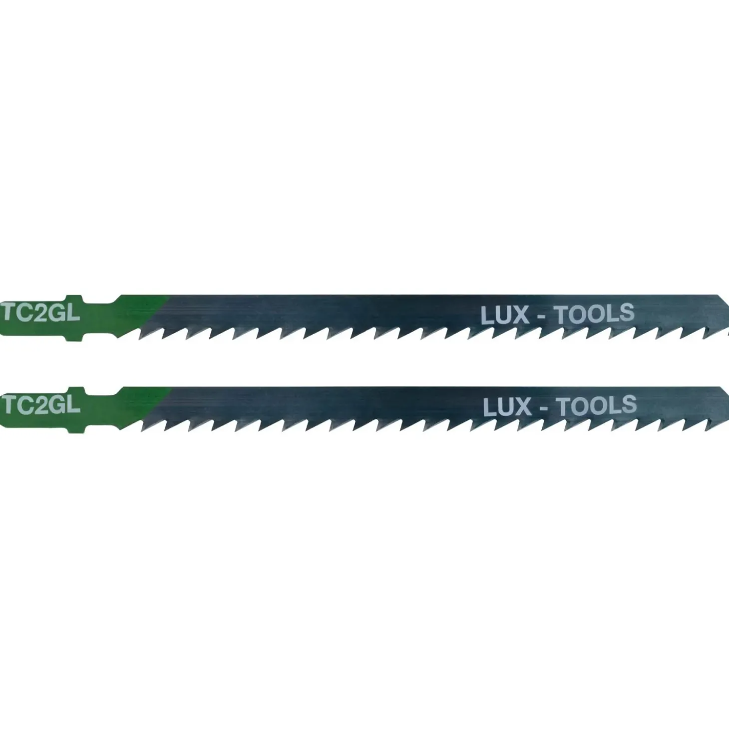 Lame lunghe per seghetto LUX-TOOLS alternativo taglio grossolano codolo a T 2 pz