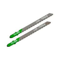 Lame per seghetto alternativo LUX-TOOLS tagli fini legno codolo a T 75 mm