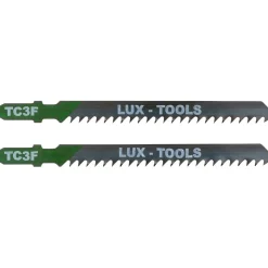 Lame per seghetto alternativo LUX-TOOLS tagli grezzi codolo a T 75 mm