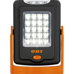 Lampada da lavoro OBI dotata di 23 LED potenza 1.28 W