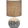 Lampada da tavolo ESNA - scritta HOME