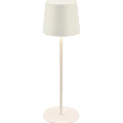 Lampada da tavolo LED Suta dimmerabile 120 lm H 33 cm bianco