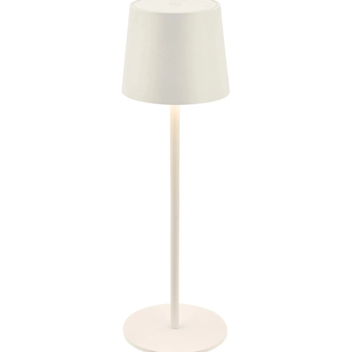 Lampada da tavolo LED Suta dimmerabile 120 lm H 33 cm bianco
