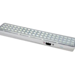 Lampada di emergenza ricaricabile 60 LED SMD portatile