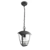 Lampada lanterna a sospensione Creek nero 60 W Philips
