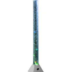 Lampada LED colonna d`acqua con bolle d`aria H 130 cm 3,6 W