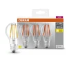 Lampadina LED E27 a goccia Osram 1521 lm bianco caldo 3 pz