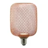 Lampadina LED E27 decorativa con diffusore 120 lm rame