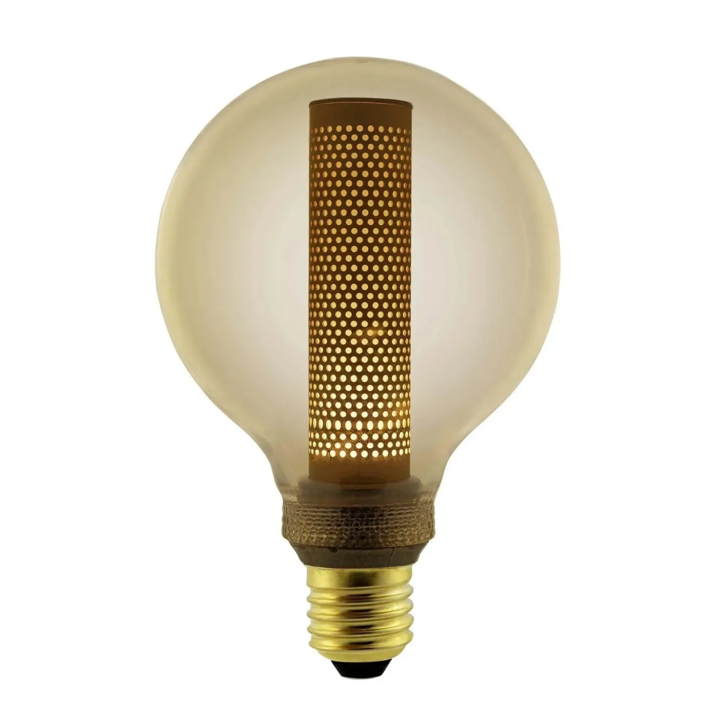Lampadina LED E27 decorativa Twilight G95 30 lm ambrata