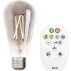 Lampadina LED ST64 iDual Smart Home a filamento con telecomando trasparente