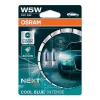 Lampadina per luce targa, posizione, di cortesia colore blu Osram