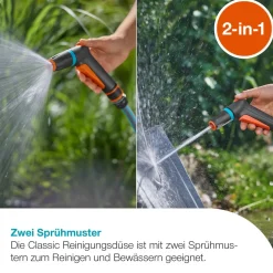 Lancia per pulizia Gardena Classic getto con flusso regolabile