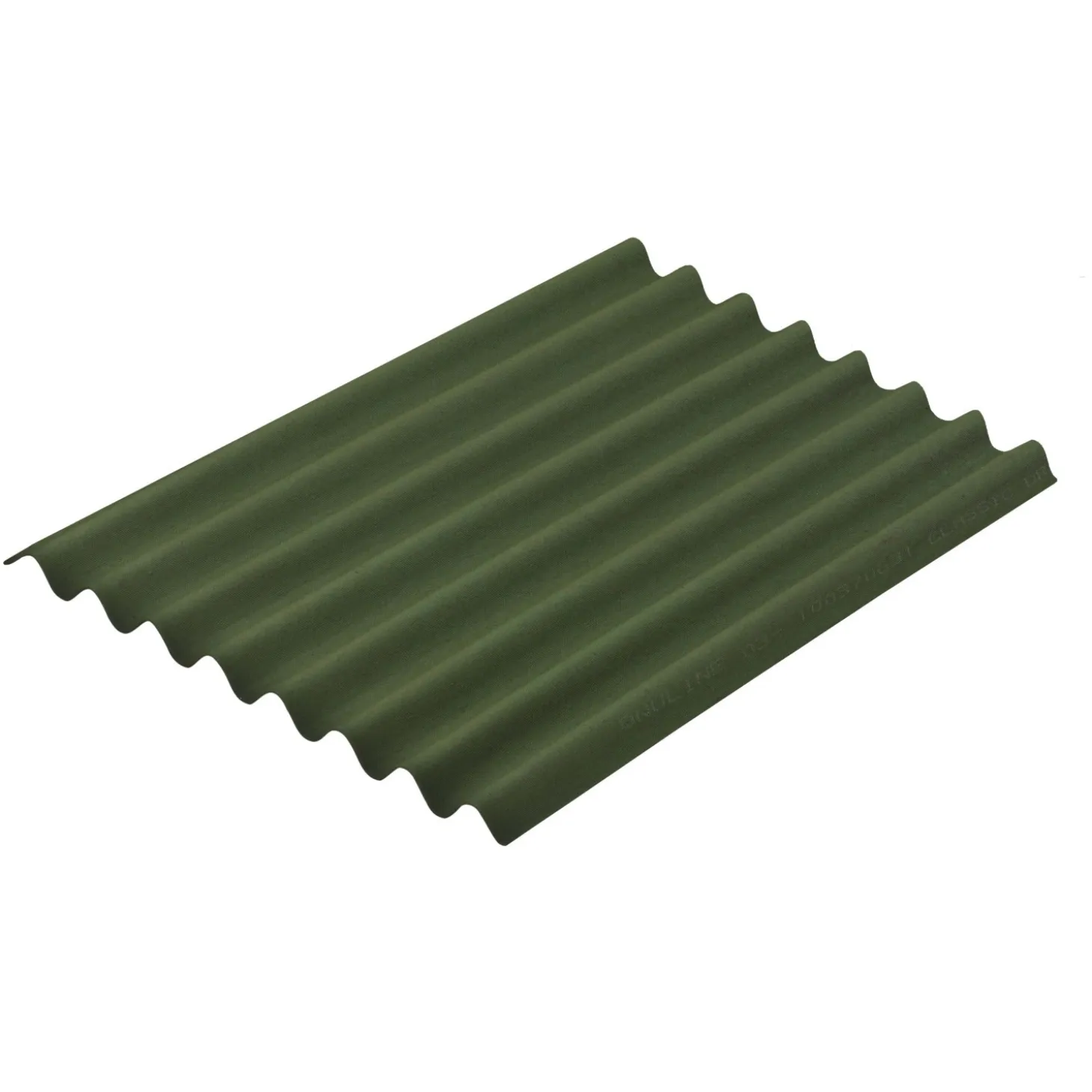 Lastra Onduline da copertura 100x76 cm verde