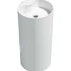 Lavabo tondo freestanding Vistabella bianco Ø 45 cm x 90 cm