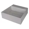 Lavabo appoggio granito Puerto Padre Idrostile foro rubinetto Grigio met