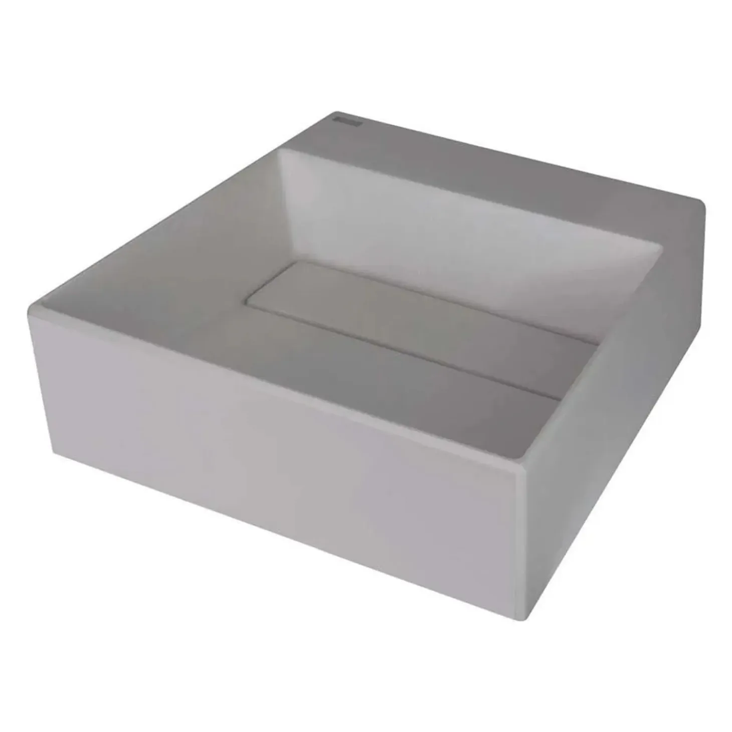 Lavabo appoggio granito Puerto Padre Idrostile foro rubinetto Grigio met