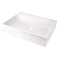 Lavabo appoggio granito Puerto Padre Idrostile foro rub 500x400 mm alabastro