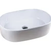 Lavabo rettangolare appoggio Verona 55x35x14 cm