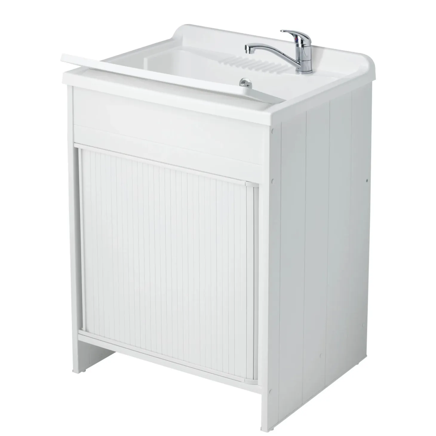 Lavatoio a serrandina pratiko in PVC 60 cm x 50 cm x 86 cm
