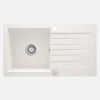 Lavello 1 vasca con gocciolatoio Idrostile Martí 440x160 mm alabastro