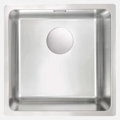 Lavello 1 vasca Idrostile Cifuentes 440x200 mm acciaio spazzolato