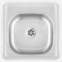 Lavello 1 vasca Idrostile Jatibonico 380x160 mm satinato